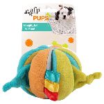 Puppy speelgoed Naughty Bal Geel