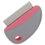 Vlooienkam Grijs 6x8,5x0,5 cm