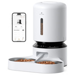Granary automatische Wifi voerbak Dubbel 5 l Wit