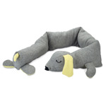 Puppy knuffel cosy Grijs  120x12x9,5 cm