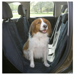 Autodeken met rits Zwart 150x145 cm