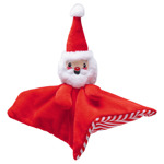 Knuffeldoek kerstman Rood  21x21x15 cm