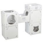 Kattenmeubel Casa Cara Wit  93x30,5x72 cm