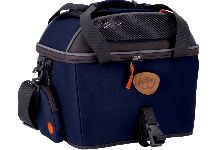 Fietsmand Turbo achterop Blauw  38x30x33 cm