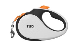 360° Knoopvrije Intrekbare Rollijn Wit|Oranje  M  5 m