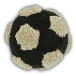 Lambswool Cuddle Football Assorti  Ø15 cm