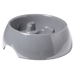 Anti-schrok voerbak l 800ml Grijs  Large  Ø22 cm