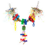 vogelspeelgoed charming chain Multi-color  34x27x4 cm