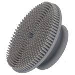 Massage borstel rubber Grijs 7,5x7,5x4 cm