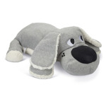 Puppy knuffel boomba Grijs  70x40x21 cm