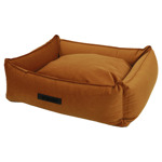 Mand Cocoon Velours Koper  Small  60x40x18 cm