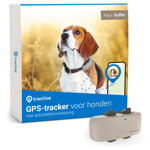 GPS DOG 4 Hondentracker en Activiteitenmonitor Beige  17x71x