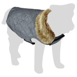 Winterjas Elia Grijs 55 cm