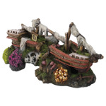 Gezonken schip 2 25x10,5x11,5 cm