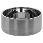 Voerbak Dubbelwandig Boss RVS  Ø20.5x8,5 cm