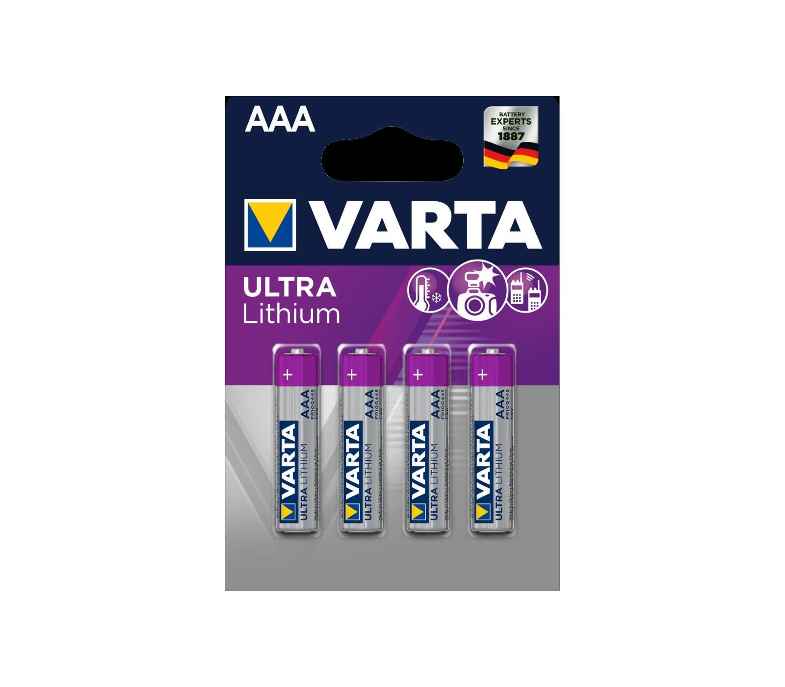Varta Ultra Lithium Aaa Blister 4