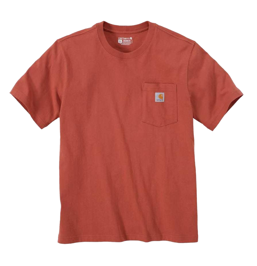 Carhartt K87 Pocket S/S T-Shirt Terracotta-M