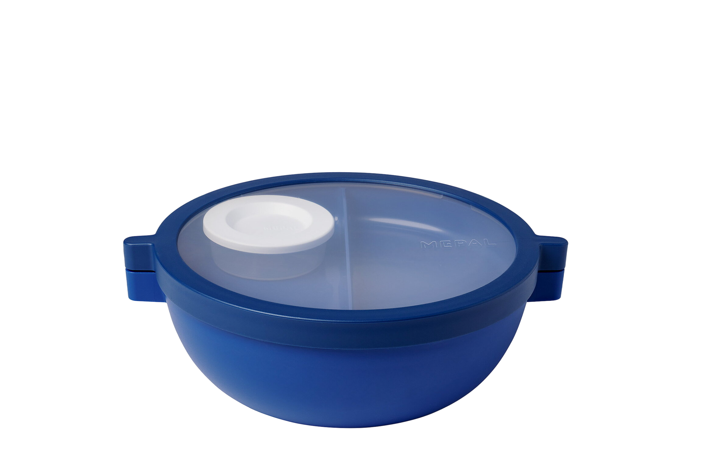 Mepal Vita bento lunchbowl – 5 vakken waarvan 3 uitneembare bakjes – Bento box – Salade lunchbox – Vivid blue