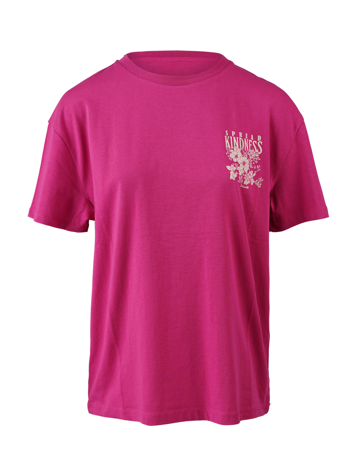 Brunotti Vieve Dames Overzised T-shirt - Roze - XL