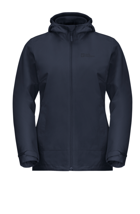 Jack Wolfskin Moonrise 3in1 Jacket Women - Outdoorjas - Dames - Blauw - Maat XXL