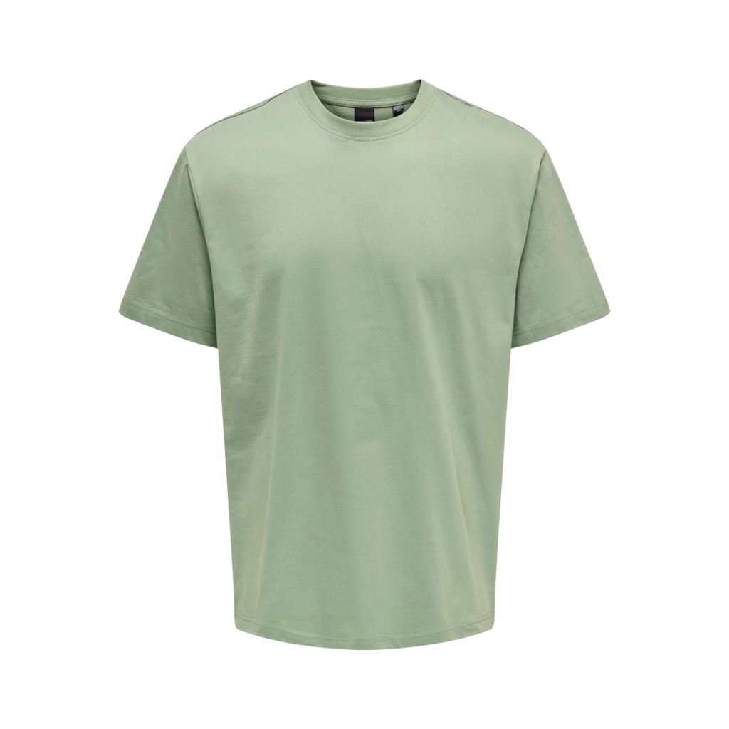 Only & Sons T-shirt Onsfred Life Rlx Ss Tee Noos 22022532 Hedge Green Mannen Maat - L