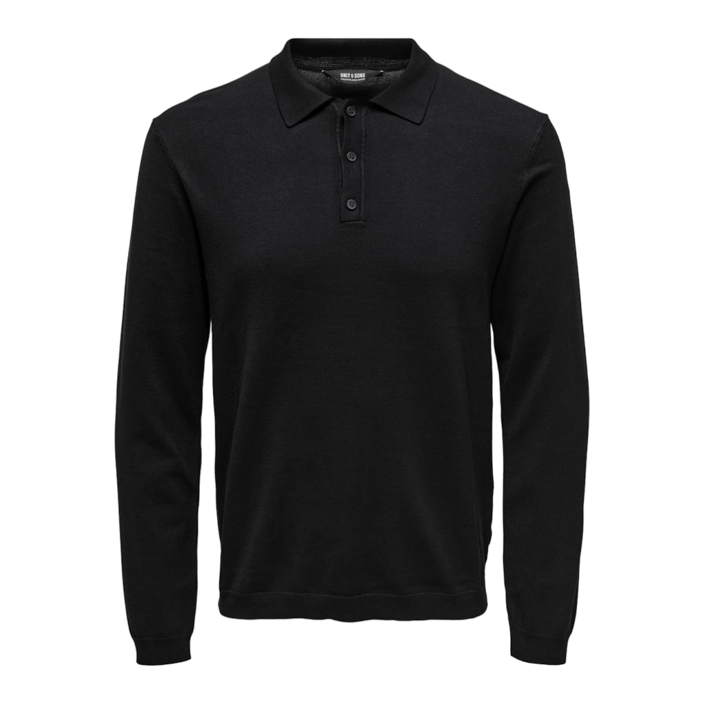 ONLY & SONS ONSWYLER LIFE REG 14 LS POLO KNIT Heren Trui - Maat M
