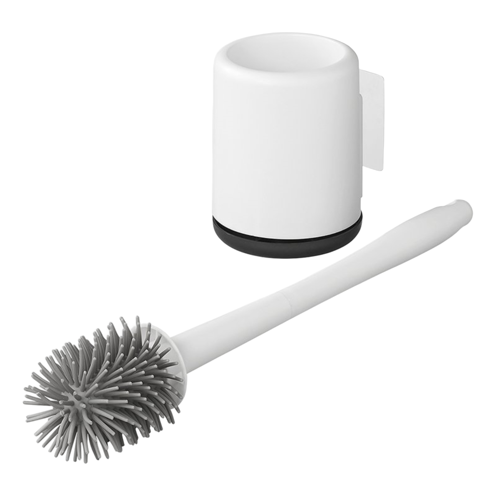 Pro Plus Toiletborstel - Houder - Reisformaat - Zelfklevend