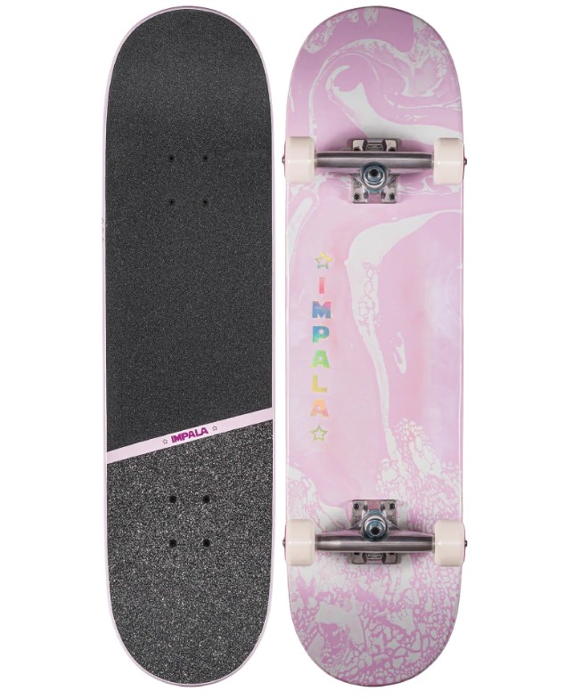 IMPALA COSMOS 8.25" SKATEBOARD COMPLETE - PINK