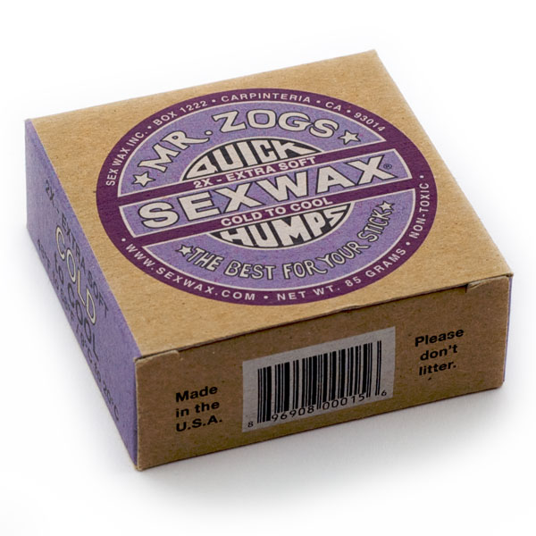 SEX WAX MR. ZOG'S QUICK HUMPS WAX (2X) - COLD TO COOL
