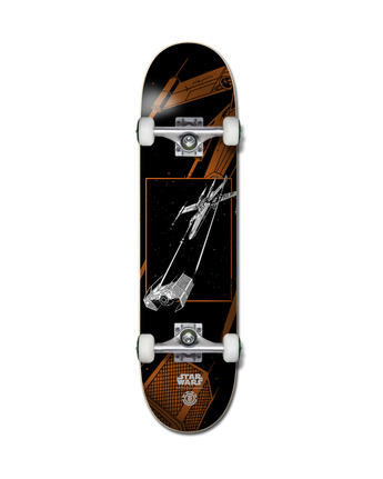 ELEMENT X STAR WARS WING 8" SKATEBOARD COMPLETE - ASSORTED