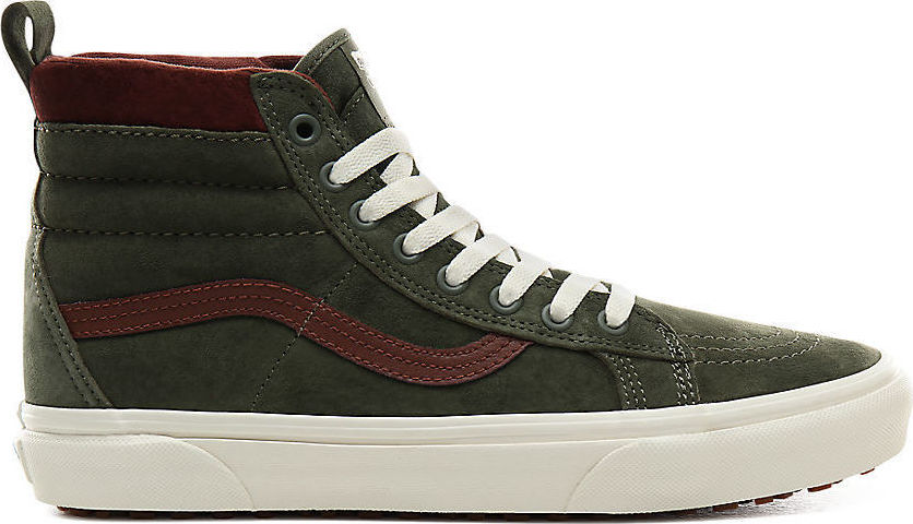 VANS UA SK8 HI MTE SCHOENEN DEEP LICHEN GREENROOT BEER VANS UA SK8 HI MTE SCHOENEN DEEP LICHEN GREENROOT BEER