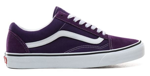 Vans Old Skool Schoenen Violet Indigo True White Vans Old Skool Schoenen Violet Indigo True White