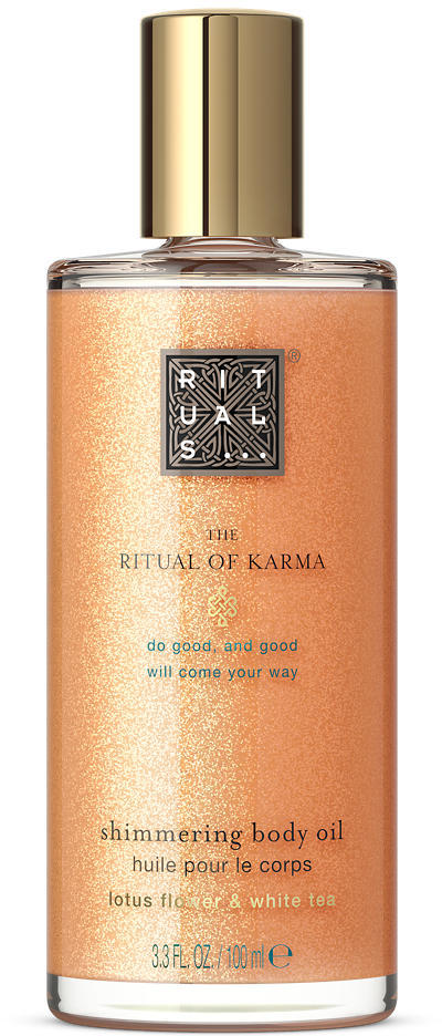 The Ritual of Karma Shimmering Body Oil X