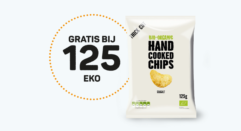 Gratis Trafo - Hand Cooked Chips voor 125 Eko
