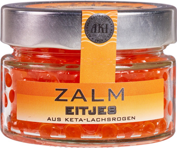 Keta zalm eitjes