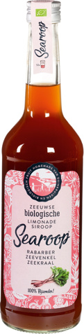 Siroop rabarber, zeekraal en -venkel