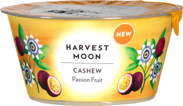 Plantaardige variatie op yoghurt cashew - passievrucht