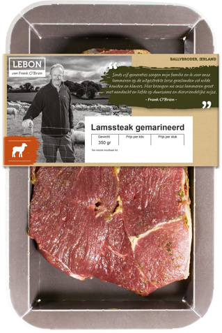 Gemarineerde lamsboutsteak