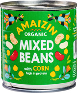 Bonenmix met maïs