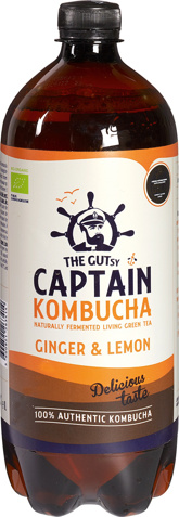 Kombucha gember citroen