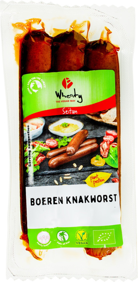 Vegan boeren knakworst
