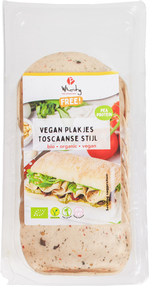 Vegan plakjes Toscane