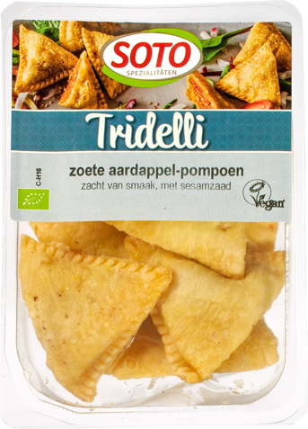 Tridelli zoete aardappel pompoen