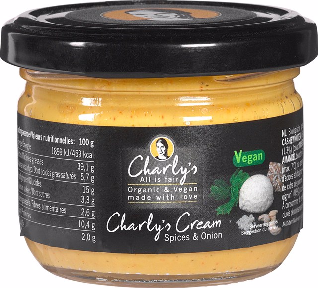 Cashewspread spices & onions