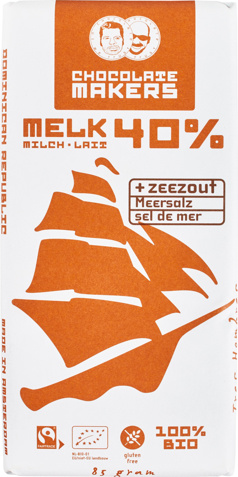 Melkchocolade zeezout - Tres Hombres