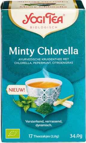 Kruidenthee minty chlorella