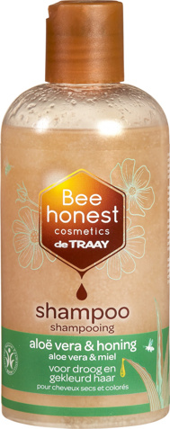 Shampoo aloë vera honing (droog gekleurd haar)