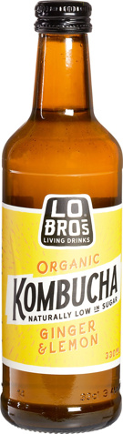 Kombucha gember citroen