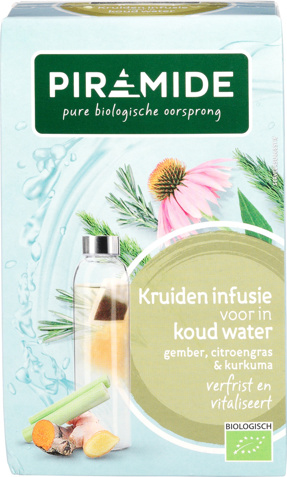 Infusie voor koude thee gember