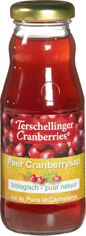 Peer cranberrysap